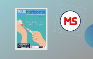 Neue Horizonte 3/2020, Journal der Österreichischen Multiple Sklerose Gesellschaft. Inhalt: Multiple Sklerose und Impfungen (Univ.-Prof. Dr. Barbara Kornek), Stigmatisierung und neurologische Störungen (Mag. Kerstin Huber-Eibl), Auf dem Pferderücken (Mag. karin Chladek), Risikogruppenregelung bis Jahresende verlängert (Mag. Kerstin Huber-Eibl), Reha Radkersburg, Studie zu Covid-19-Infektion mit MS (Dr. Christine Gradl), Herausforderungen des Elternseins mit der Diagnose MS, 35 Jahre MS-Regionalclub Kirchdorf